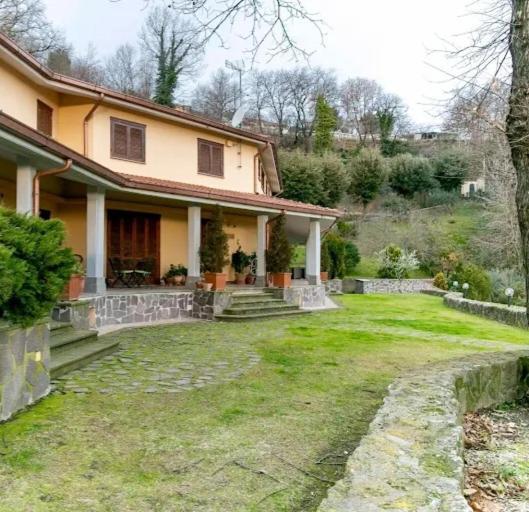 Villa Carolina - Piscina E Parco Panoramico Кампаньяно-ди-Рома Экстерьер фото