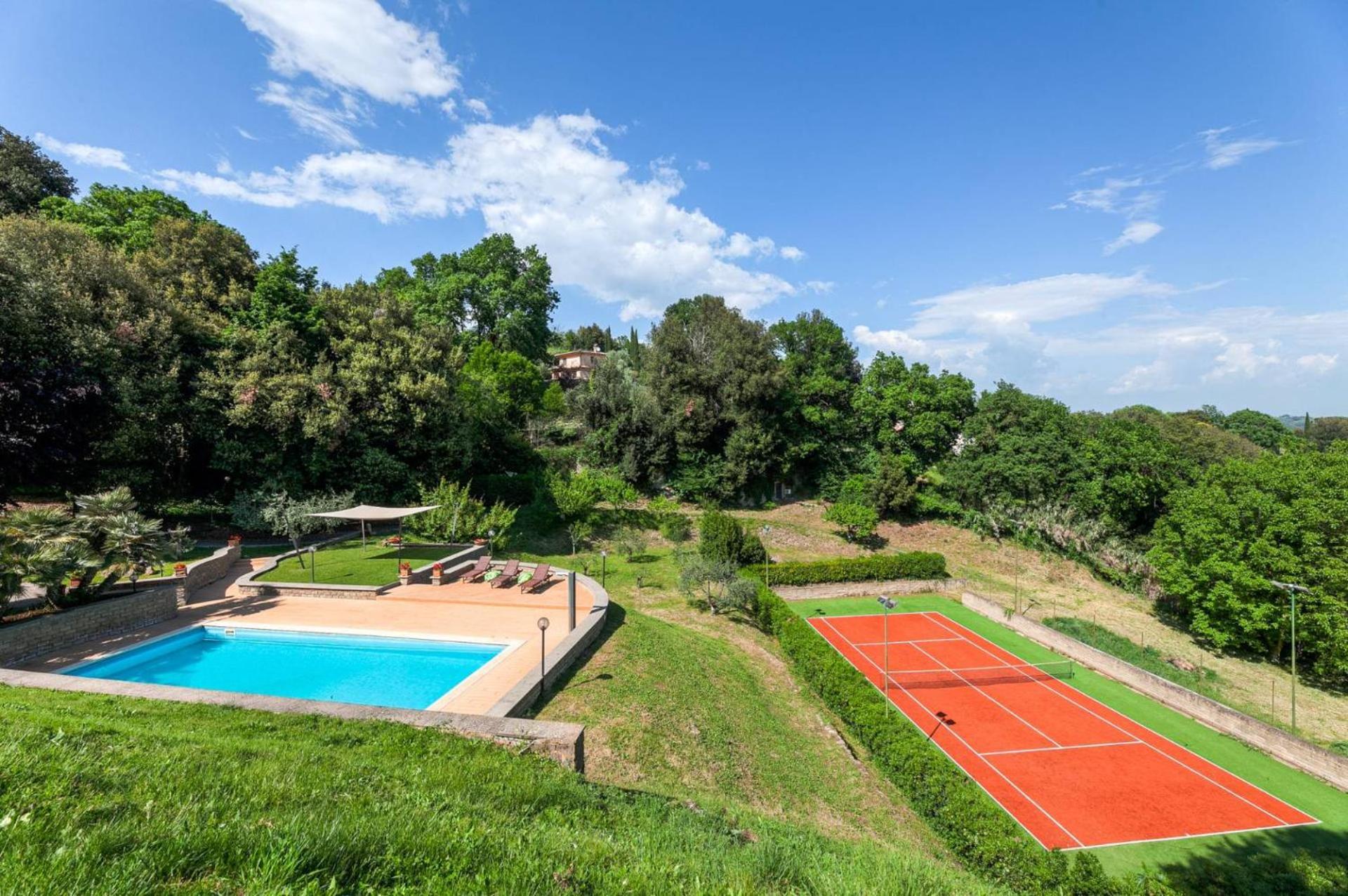 Villa Carolina - Piscina E Parco Panoramico Кампаньяно-ди-Рома Экстерьер фото