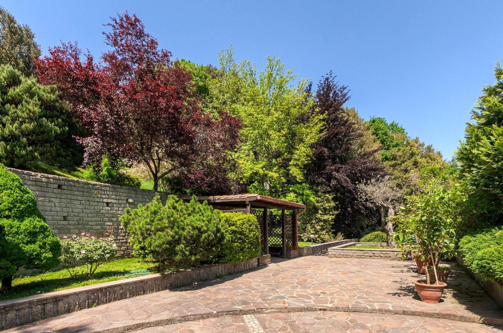 Villa Carolina - Piscina E Parco Panoramico Кампаньяно-ди-Рома Экстерьер фото