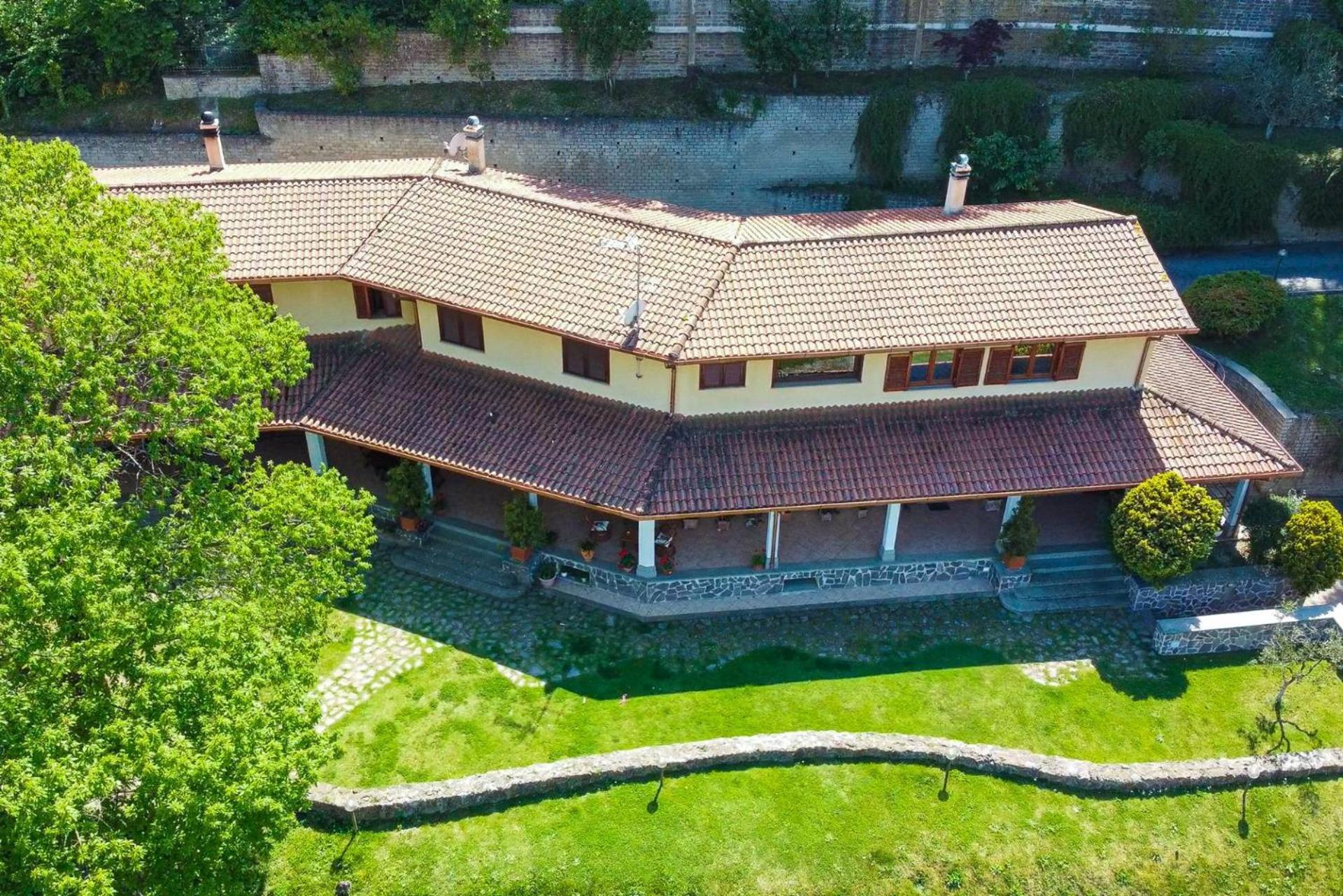 Villa Carolina - Piscina E Parco Panoramico Кампаньяно-ди-Рома Экстерьер фото